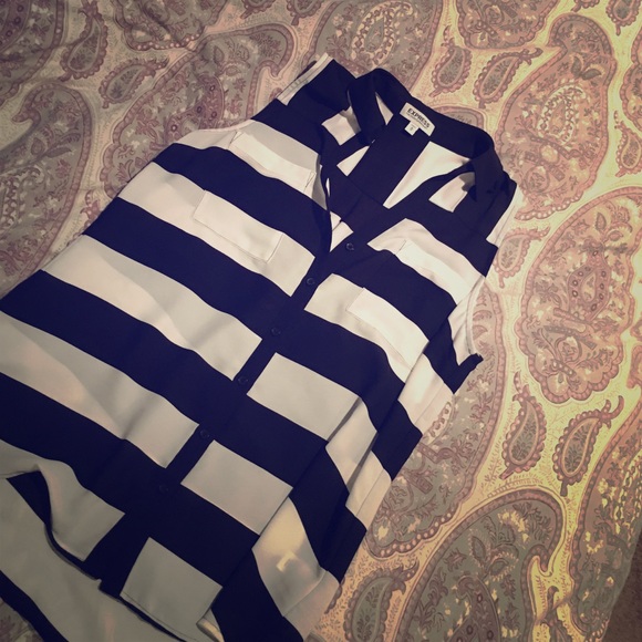 Express sleeveless Portofino shirt M
