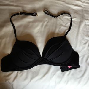 Vs black multi way swim suit top 32dd