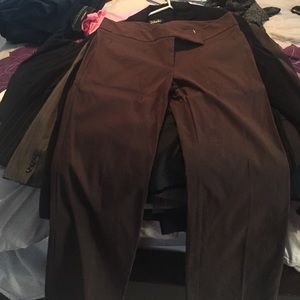 Brown casual pants