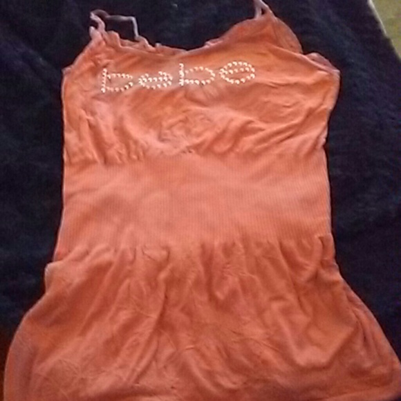 Bebe shirt wuth spaghetti straps