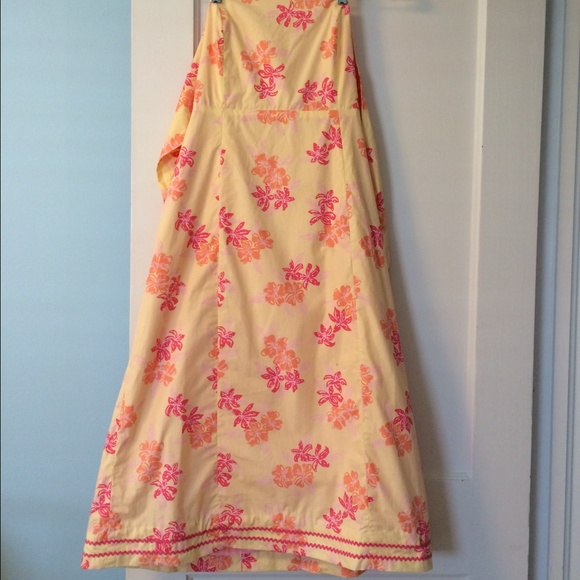 Lilly Pulitzer strapless cotton dress