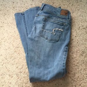 American Eagle Light Wash Bootcut Jeans