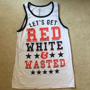 🇺🇸 red white and wasted tank small