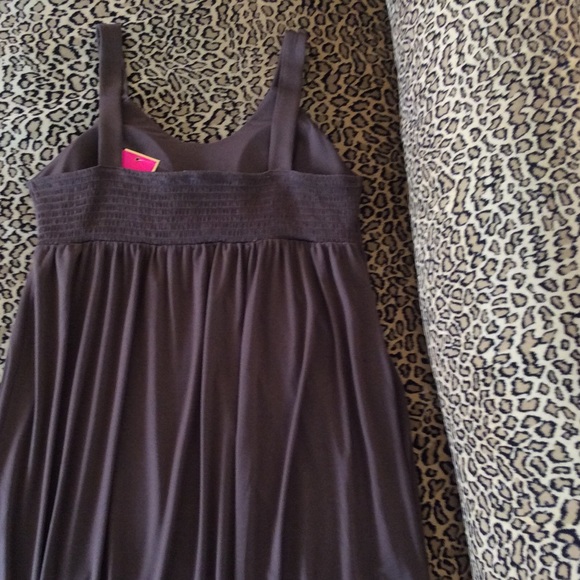 🍭 NWT CANDIES BROWN BEADED DRESS - Picture 3 of 4