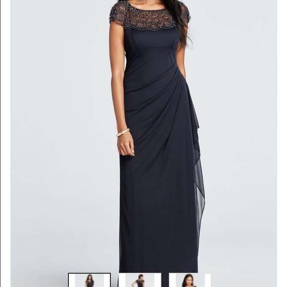 Cap sleeve beaded dress