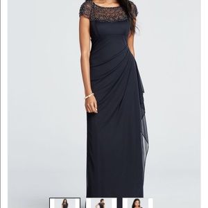 Cap sleeve beaded dress