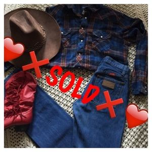 ❌❤️SOLD❌❤️ LAST PAIR Vintage High Rise WRANGLERS🐎