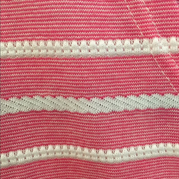 SAIL TO SABLE FIT & FLARE DRESS IN PINK/ WHITE - Picture 3 of 4