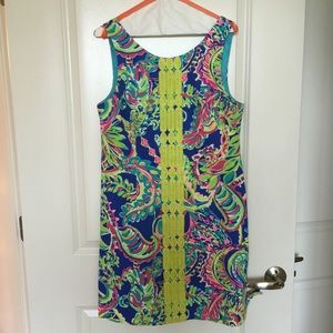 Lilly Pulitzer Delia Shift Dress Multi Toucan Play