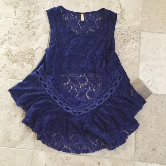 Free People lace top