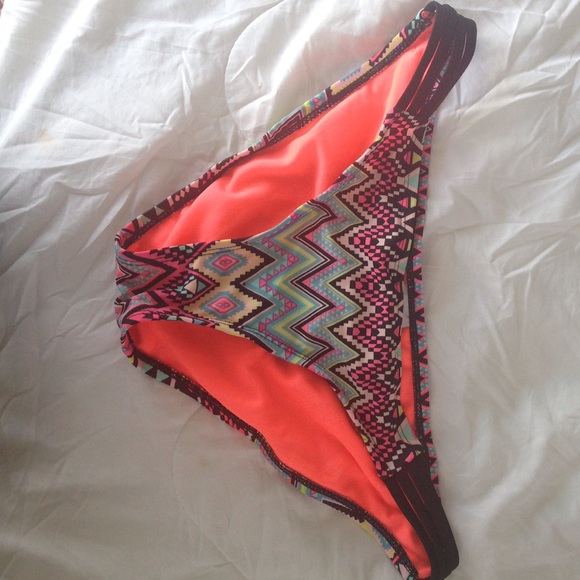 Fun Aztec neon cheeky bottoms