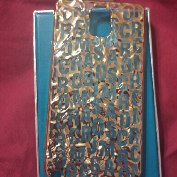 Note 3 Marc by Marc Jacobs gold case