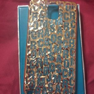 Note 3 Marc by Marc Jacobs gold case