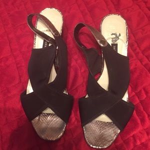 Dana Buchman sling back pumps