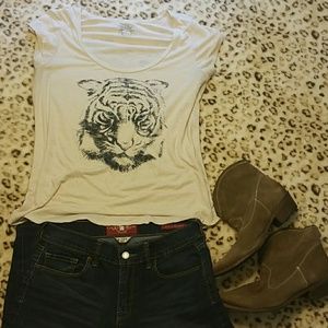Lucky brand vintage tiger shirt