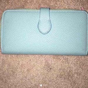cute baby blue wallet!