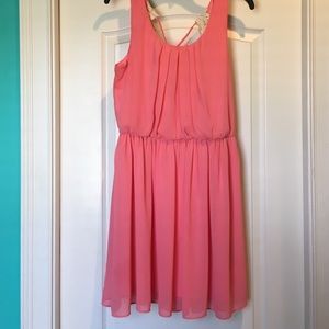 Francesca's Coral Dress