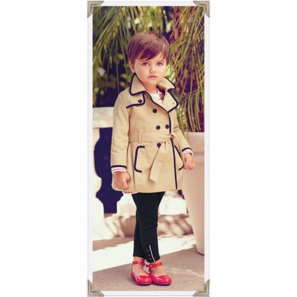 Janie and Jack trench coat