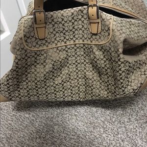 Coach traveling bag