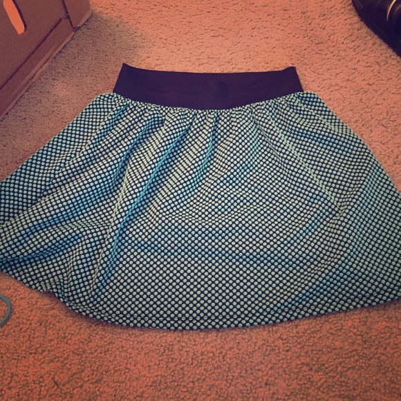 Polka dot skirt