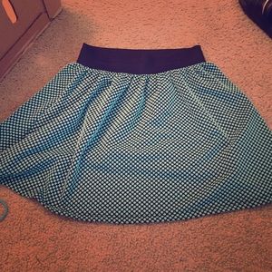 Polka dot skirt