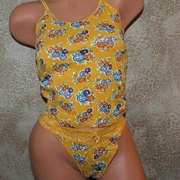 BODY PRIDE CAMISOLE SET YELLOW S, M,  L BRAND NEW - Picture 1 of 3