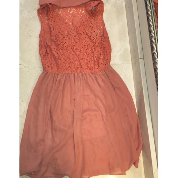 Orange Rue 21 Dress - Picture 3 of 3