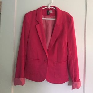 H&M Pink Blazer size 2.
