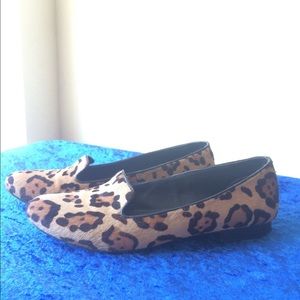 Steve Madden Leopard Loafers