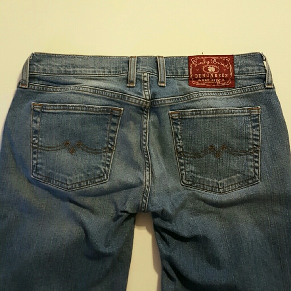 Lucky Brand Lowrise Flair Size 10/30