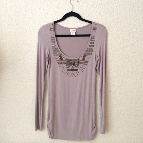 Daytrip tunic with embellishments