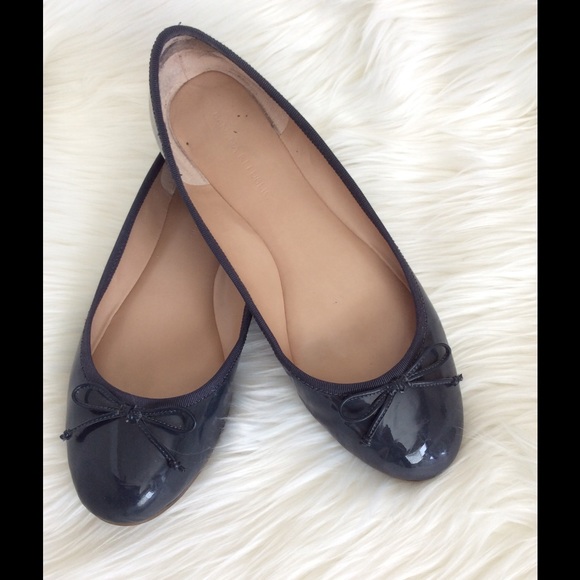 Dark blue flats