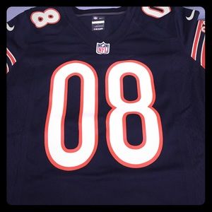 A custom made NFL Chicago Bears woman's jersey. A custom made NFL Chicago Bears woman's jersey.