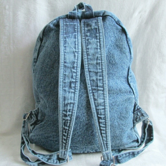 "Dope A$$" Denim Backpack - Picture 2 of 3