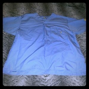 Like New Light Blue Matching Scrub Set Size Large