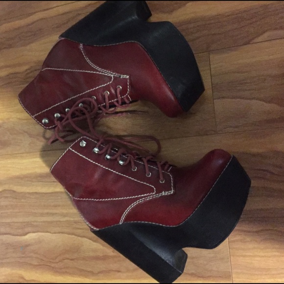 Jeffrey Campbell red tardies