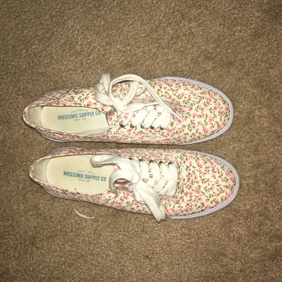 Mossimo Supply Co. Shoes - Flower Pattern Tennis Shoes