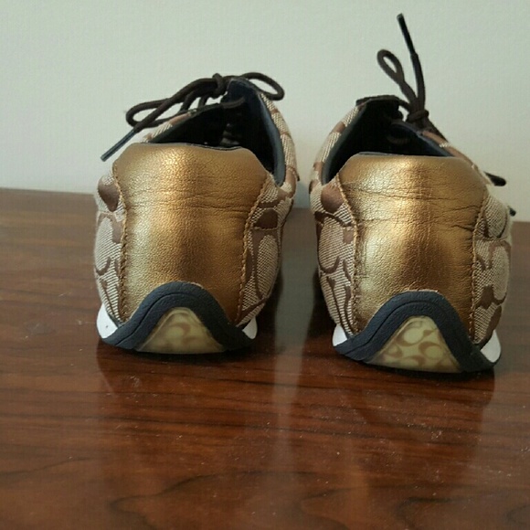 Authentic Coach Jayme Sneakers Size 8 - Picture 3 of 4