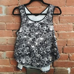Lululemon floral running tank