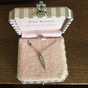 Juicy Couture lightning necklace