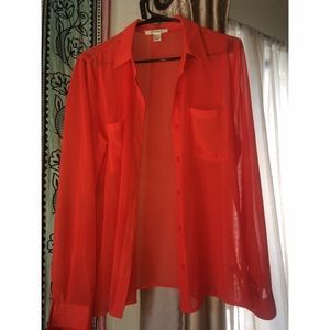 Forever 21 sheer button up
