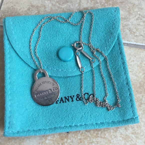 Tiffany round necklace