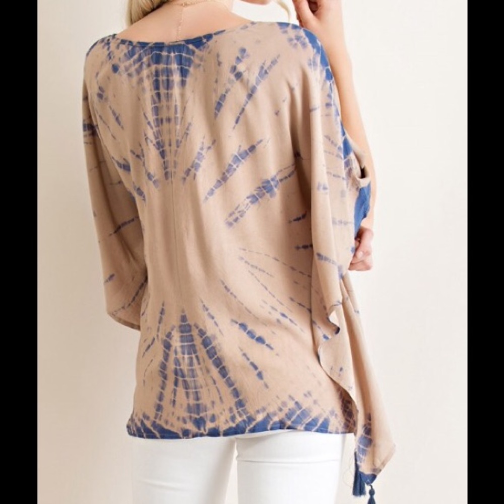 Boho fringe detail pattern top - Picture 5 of 7