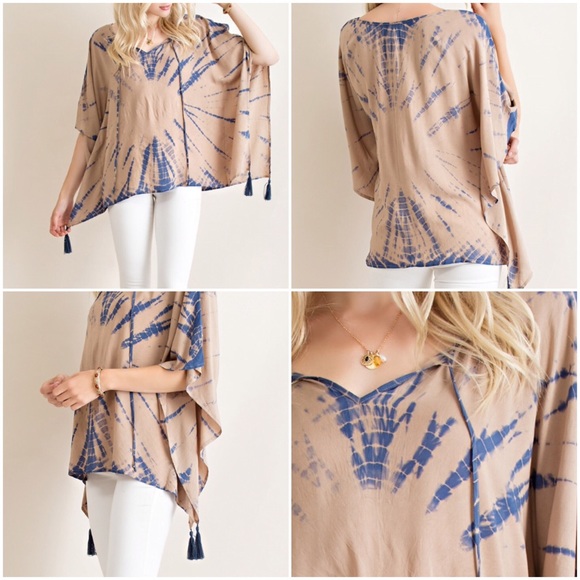 Boho fringe detail pattern top - Picture 3 of 7