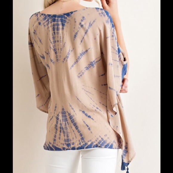 Boho fringe detail pattern top - Picture 5 of 7