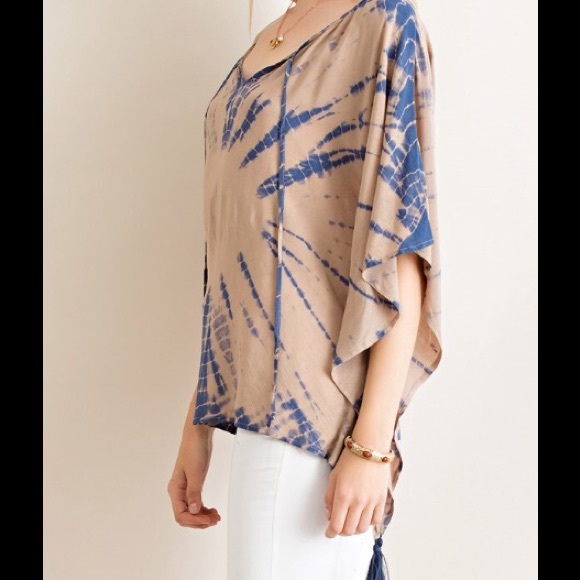 Boho fringe detail pattern top - Picture 7 of 7