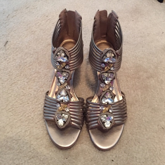 Bcbg generation open toe wedges