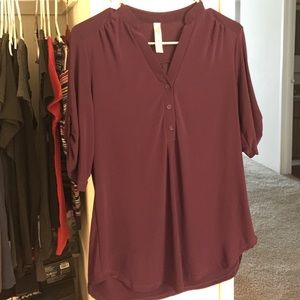 Purple blouse