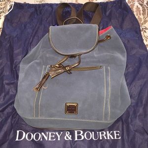 Dooney & Burke blue backpack