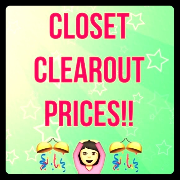 Everything must go!